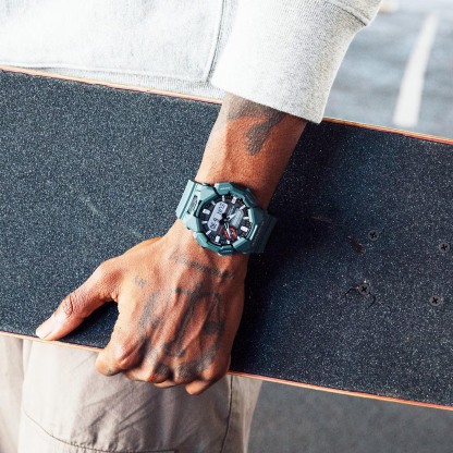 Casio G-Shock GA-010-2A Large Case 10-Year Battery Analog Digital Men's Watch (Green)