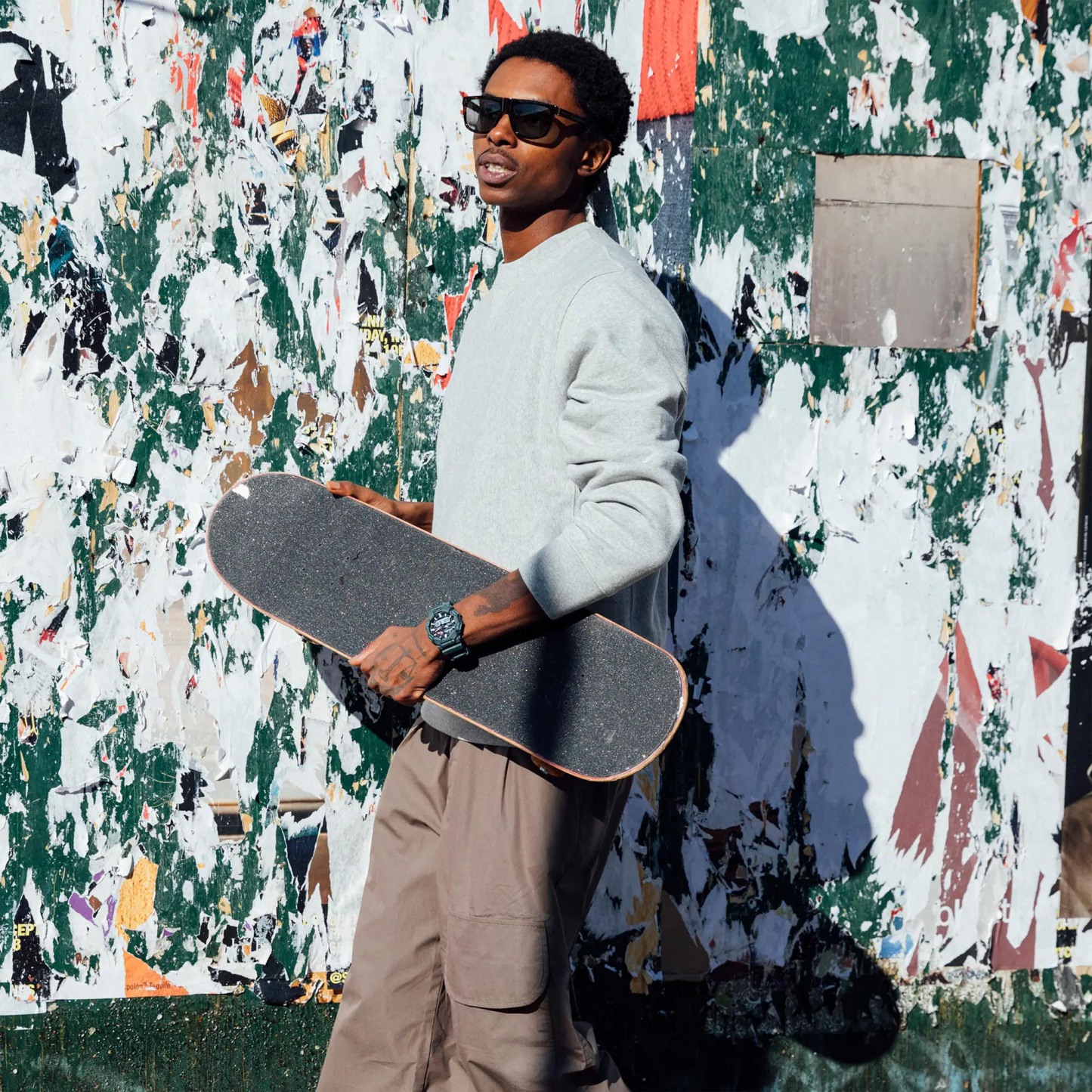 Casio G-Shock GA-010-2A Large Case 10-Year Battery Analog Digital Men's Watch (Green)