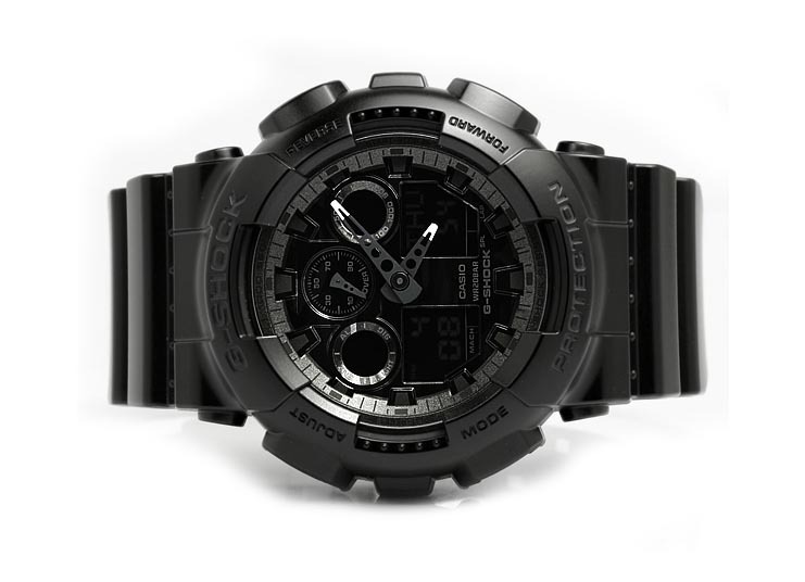 Casio G-Shock GA-100CF-1A Analog Digital Men Watch Camouflage Black ozdigitalwatch.com.au