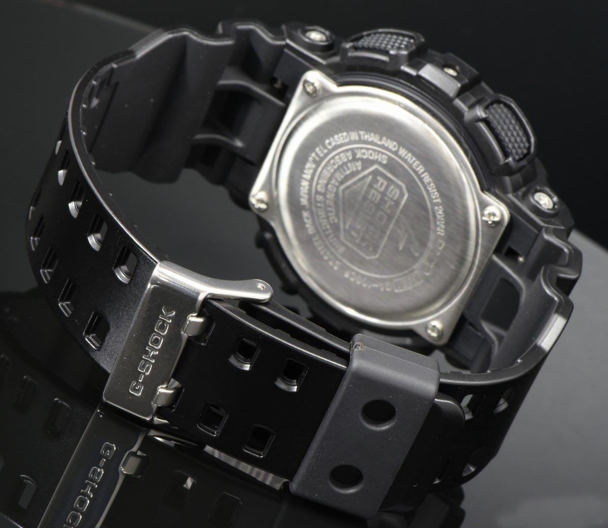 Casio G-Shock GA-100CF-1A Analog Digital Men Watch Camouflage Black ozdigitalwatch.com.au