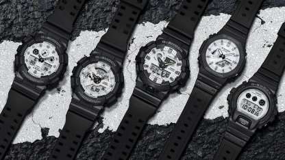 Casio G-Shock GA100WD-1A Analog Digital Men's Watch (Black & White) GA100WD-1A
