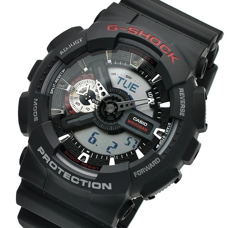 Casio G-Shock GA-110-1A Analog Digital Men's Watch (Black) GA110-1A