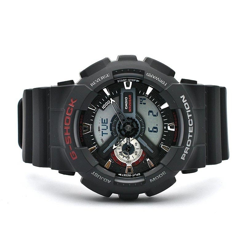 Casio G-Shock GA-110-1A Analog Digital Men's Watch (Black) GA110-1A