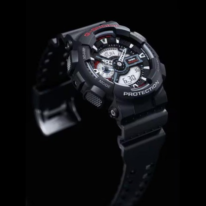 Casio G-Shock GA-110-1A Analog Digital Men's Watch (Black) GA110-1A