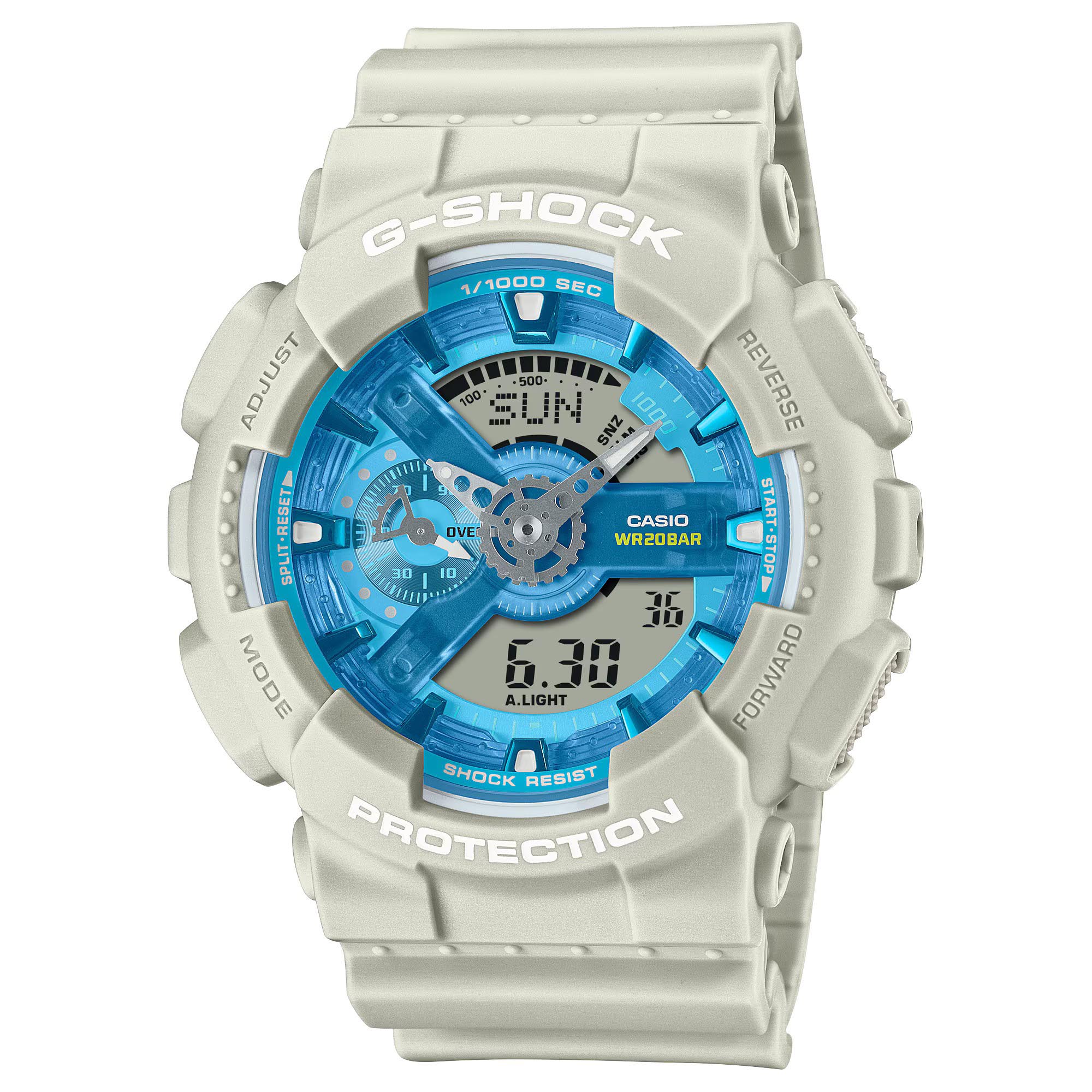 [Copy]Casio G-Shock GA-100CB-1A Analog Digital Men's Watch (Camouflage Blue & Black) GA100CB-1A