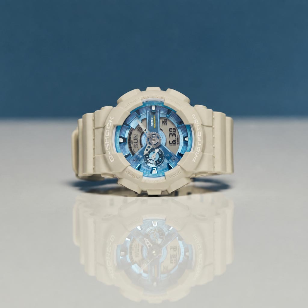 [Copy]Casio G-Shock GA-100CB-1A Analog Digital Men's Watch (Camouflage Blue & Black) GA100CB-1A