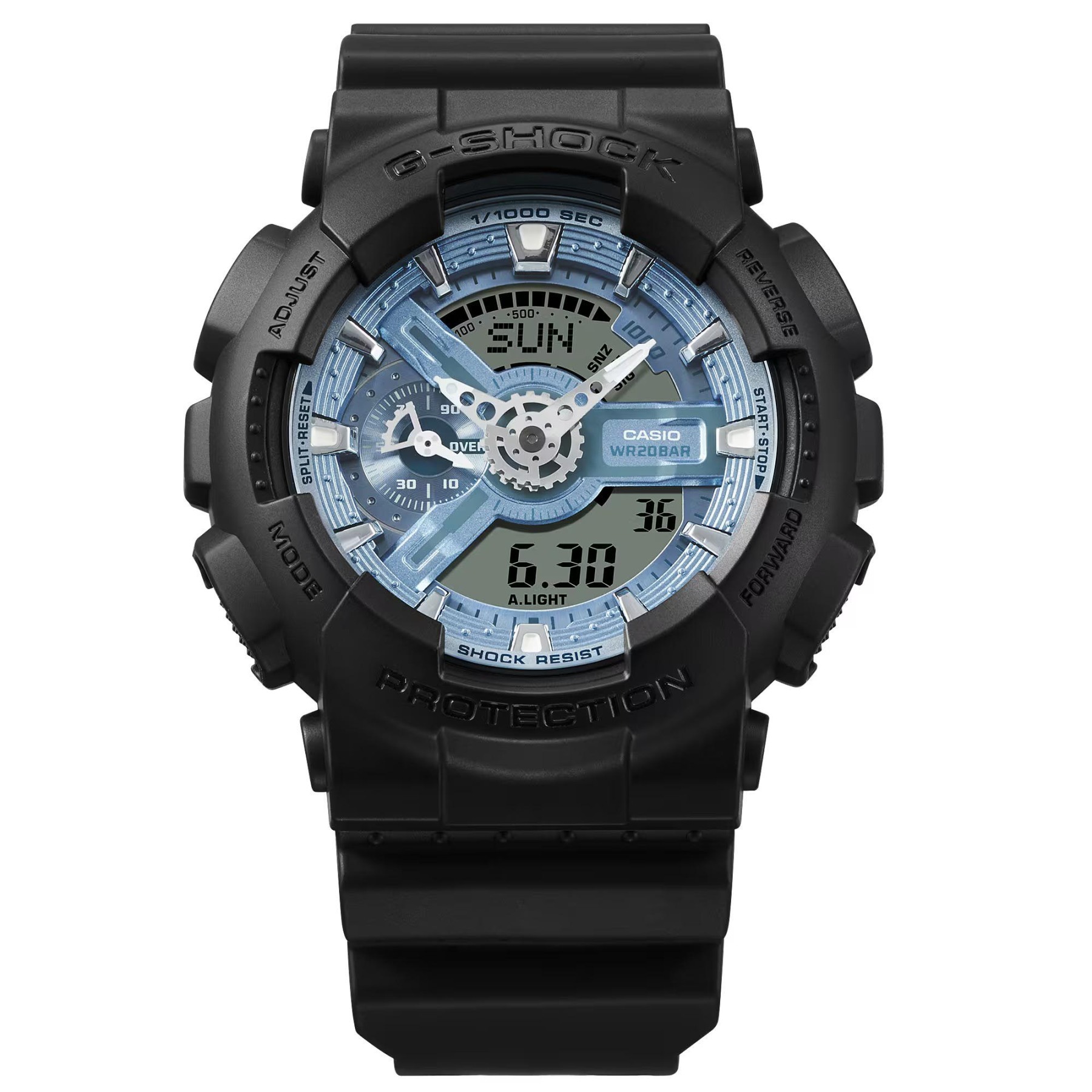 Casio G-Shock GA-110CD-1A2 Analog Digital Men's Watch (Blue & Black) GA110CD-1A2