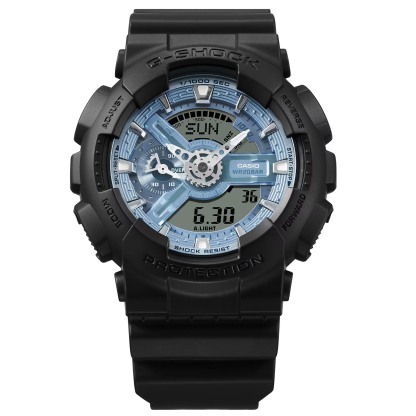 Casio G-Shock GA-110CD-1A2 Analog Digital Men's Watch (Blue & Black) GA110CD-1A2