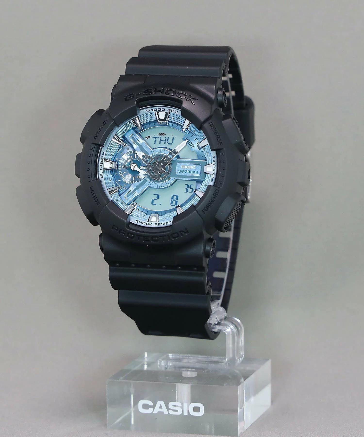 Casio G-Shock GA-110CD-1A2 Analog Digital Men's Watch (Blue & Black) GA110CD-1A2