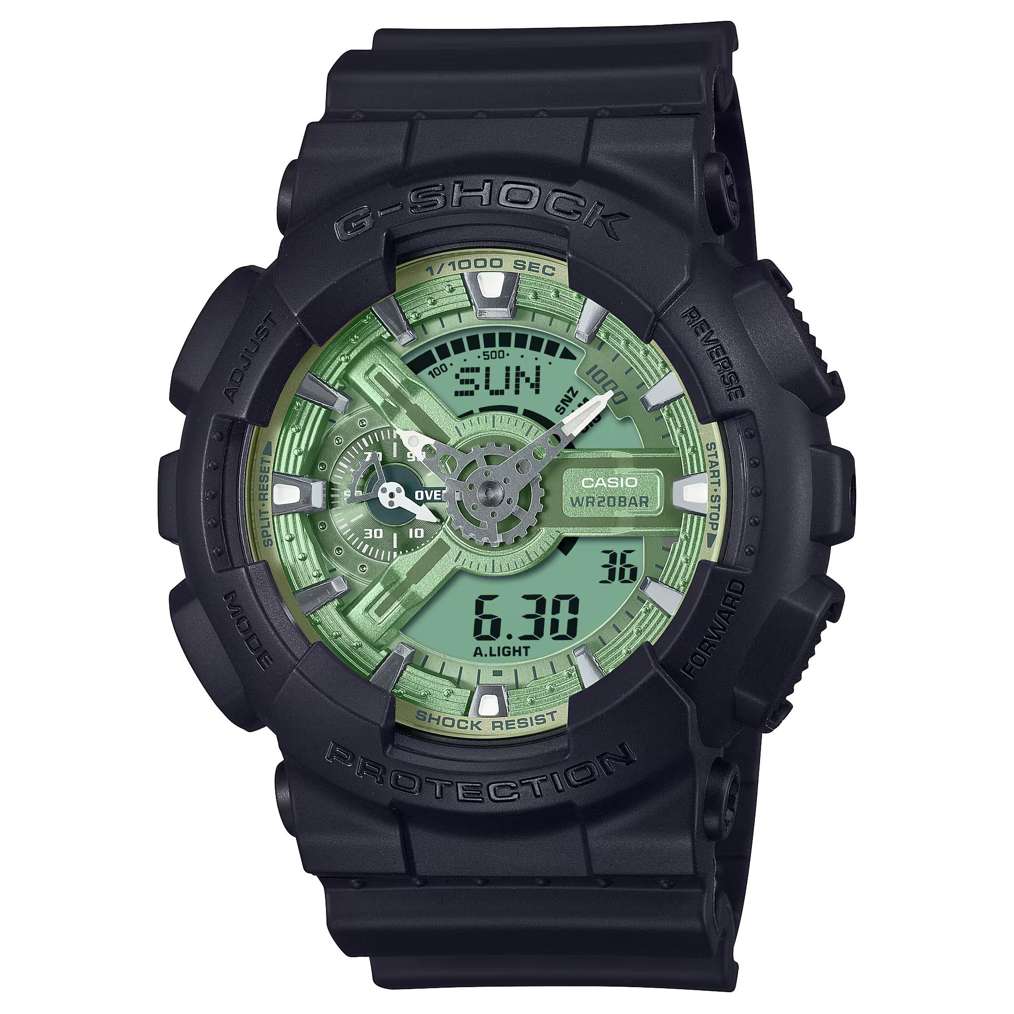 Casio G-Shock GA-110CD-1A3 Analog Digital Men's Watch (Sage Green & Black) GA110CD-1A3