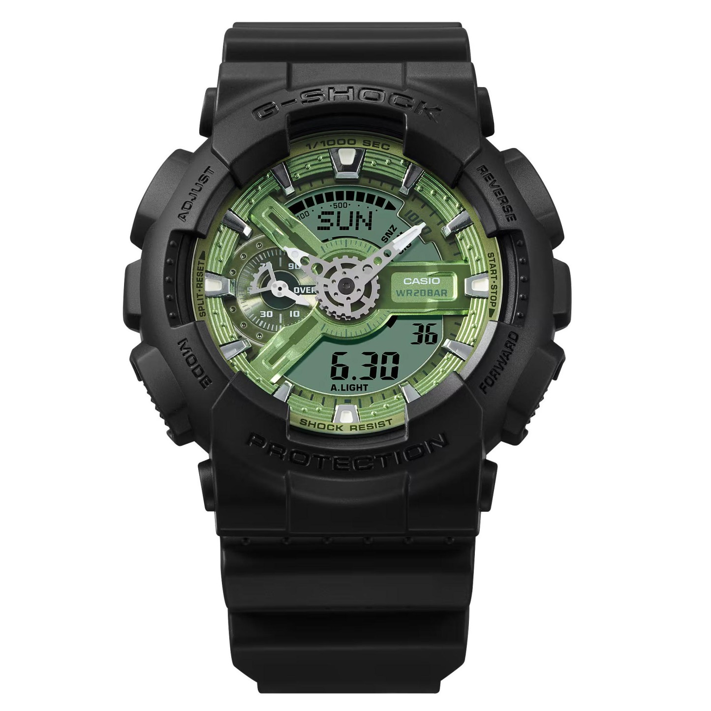 Casio G-Shock GA-110CD-1A3 Analog Digital Men's Watch (Sage Green & Black) GA110CD-1A3