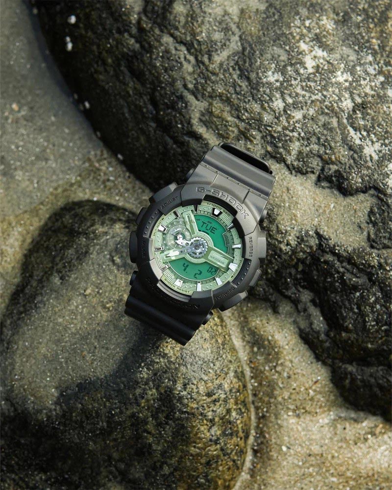 Casio G-Shock GA-110CD-1A3 Analog Digital Men's Watch (Sage Green & Black) GA110CD-1A3