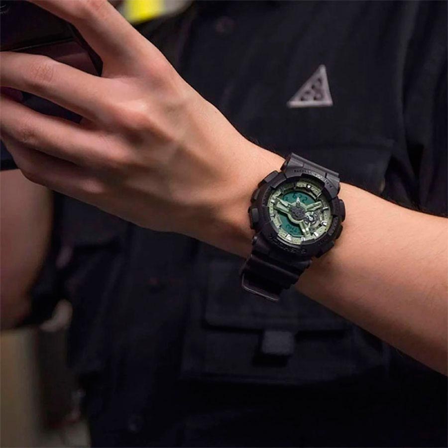Casio G-Shock GA-110CD-1A3 Analog Digital Men's Watch (Sage Green & Black) GA110CD-1A3