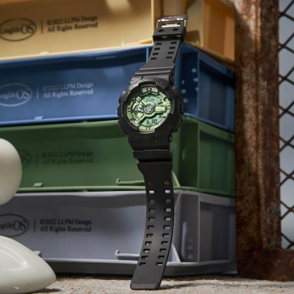 Casio G-Shock GA-110CD-1A3 Analog Digital Men's Watch (Sage Green & Black) GA110CD-1A3