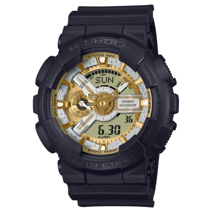 Casio G-Shock GA-110CD-1A9 Analog Digital Men's Watch (Gold & Silver) GA110CD-1A9