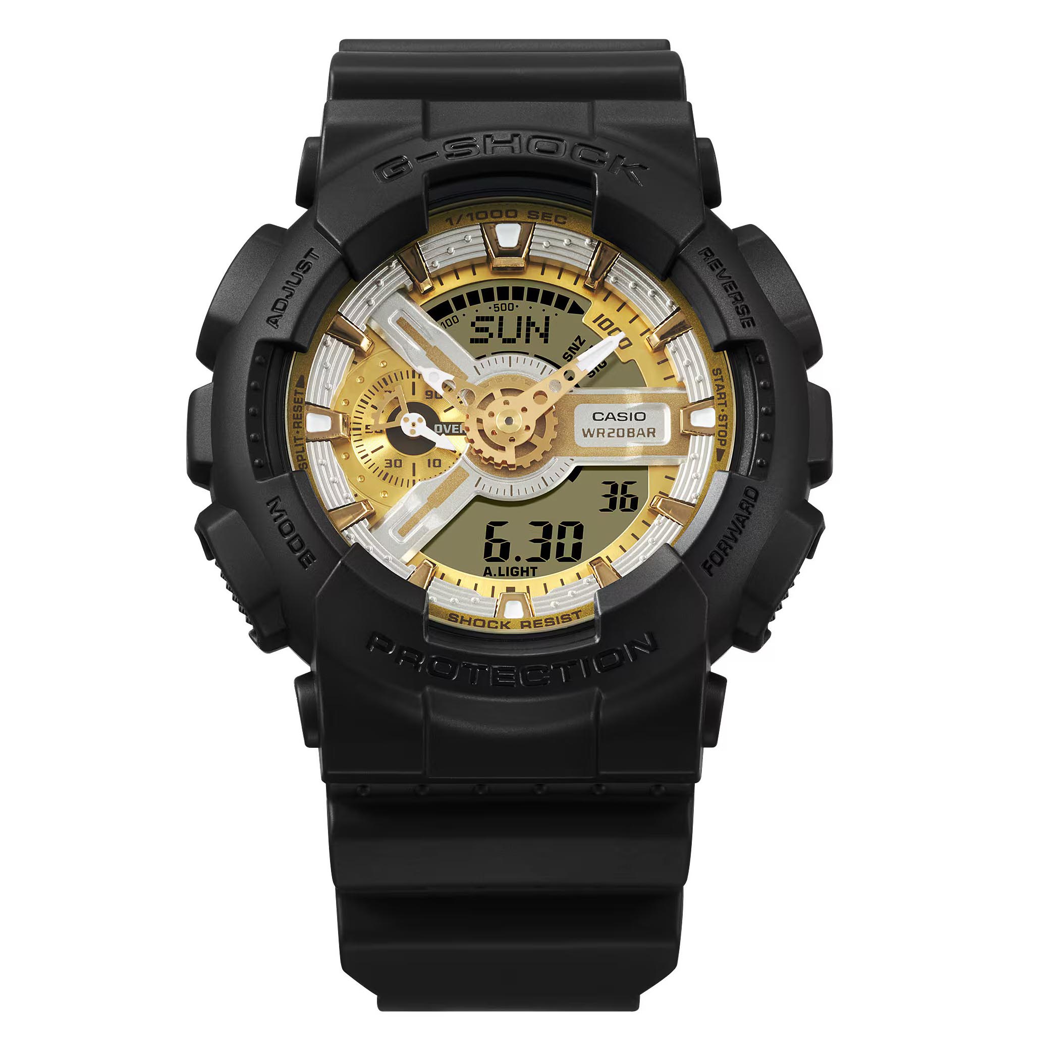 Casio G-Shock GA-110CD-1A9 Analog Digital Men's Watch (Gold & Silver) GA110CD-1A9