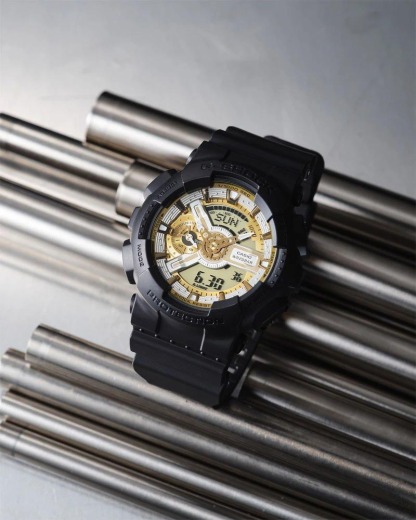 Casio G-Shock GA-110CD-1A9 Analog Digital Men's Watch (Gold & Silver) GA110CD-1A9