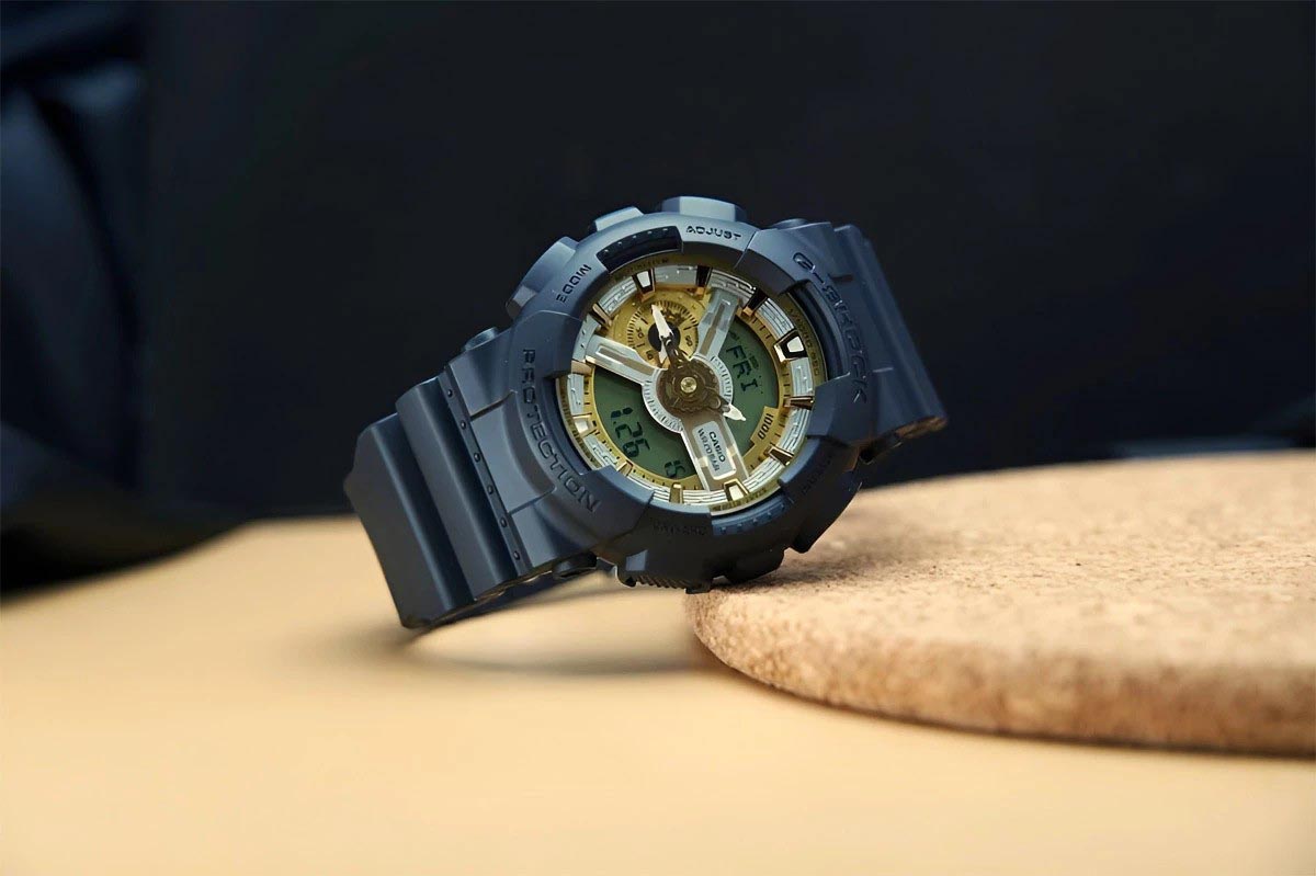 Casio G-Shock GA-110CD-1A9 Analog Digital Men's Watch (Gold & Silver) GA110CD-1A9