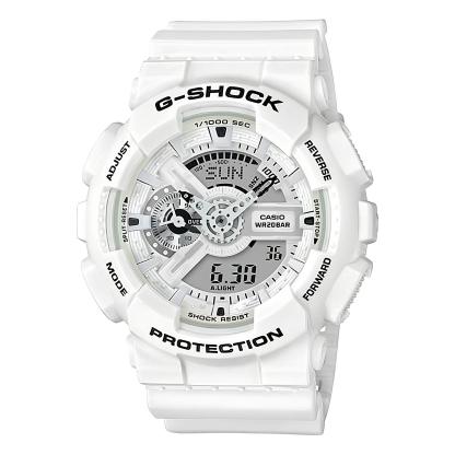 Casio G-Shock GA-110MW-7A Marine White Analog Digital Men's Watch