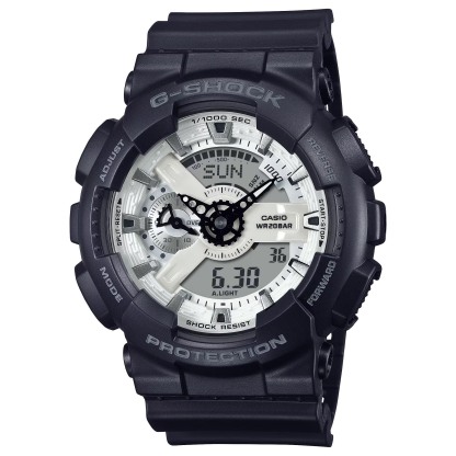 Casio G-Shock GA-110WD-1A Analog Digital Men's Watch (White & Black)