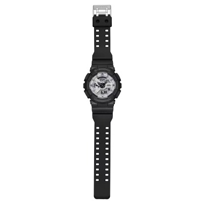 Casio G-Shock GA-110WD-1A Analog Digital Men's Watch (White & Black)