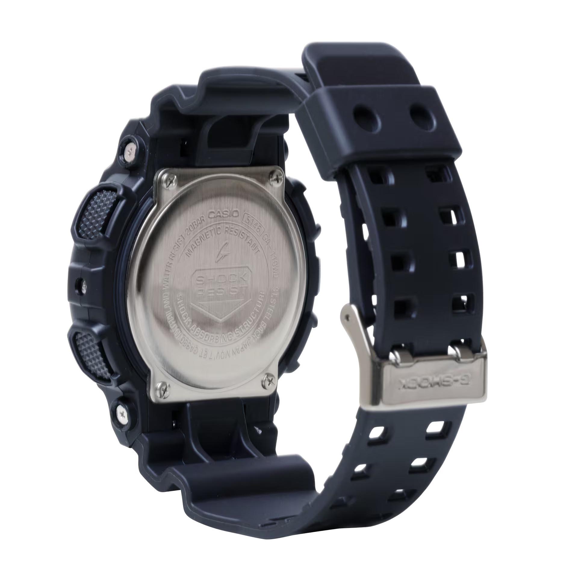 Casio G-Shock GA-110WD-1A Analog Digital Men's Watch (White & Black)