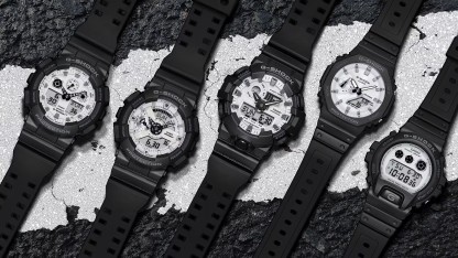 Casio G-Shock GA-110WD-1A Analog Digital Men's Watch (White & Black)