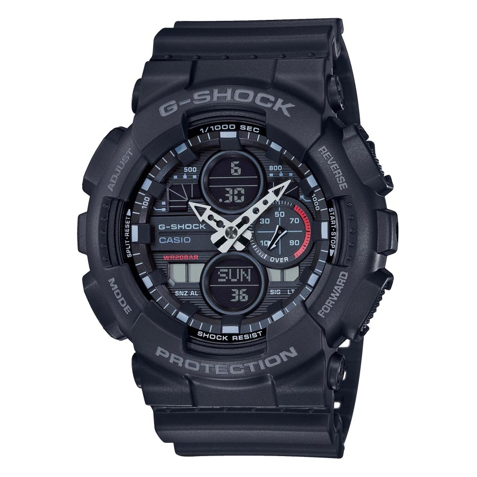 Casio G-Shock GA-140-1A1 Analog Digital Men's Watch (Black x Black) GA140-1A1