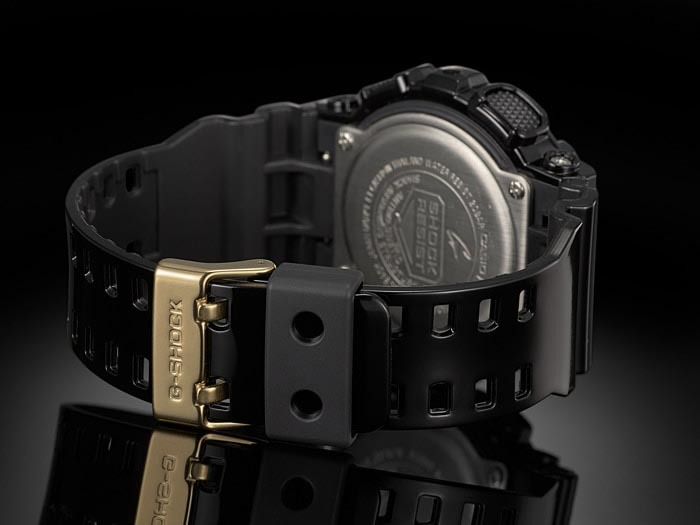Casio G-Shock GA-140GB-1A1 Analog Digital Men Watch Black Gold ozdigitalwatch.com.au