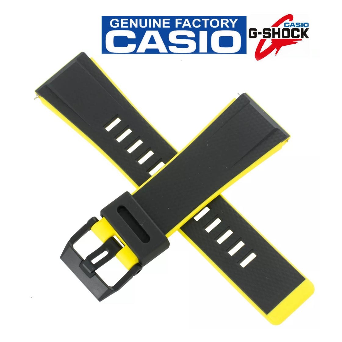 Casio G-Shock GA-2000-1A9 Genuine Replacement Band Yellow Black ozdigitalwatch.com.au