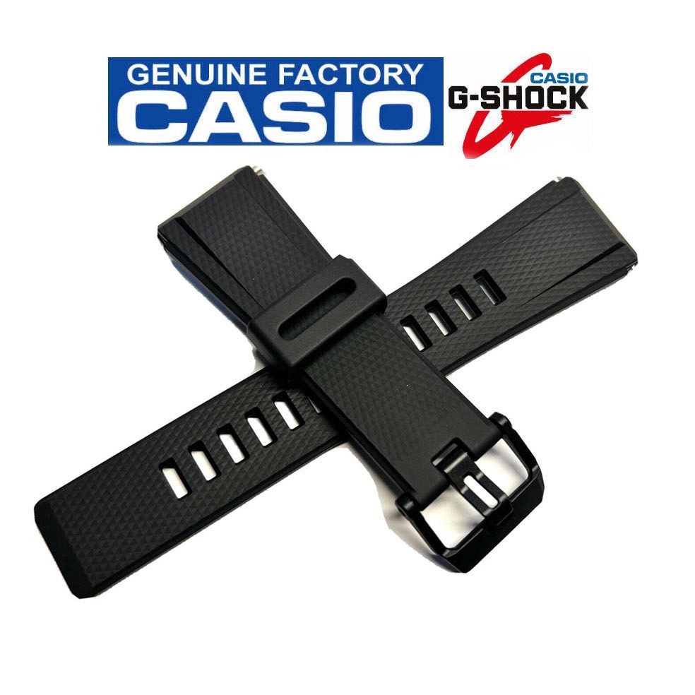 Casio G-Shock GA-2000S-1A / GA-2000SU-1A / GA-2000E-4 Genuine Replacement Band (Black) + 2x Spring Rod (Part No: 10589371)