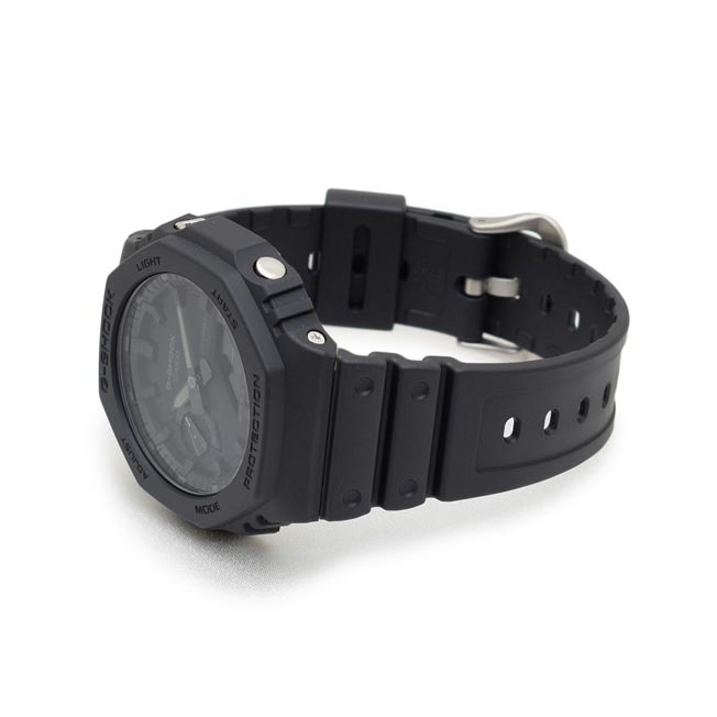 Casio G-Shock GA-2100-1A1 CasiOak Analog Digital Watch Black Octagon Bezel ozdigitalwatch.com.au