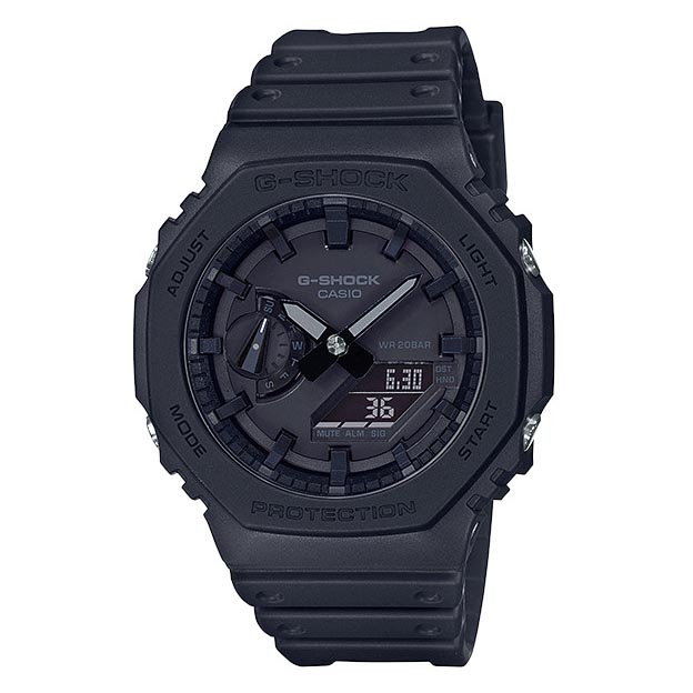 Casio G-Shock GA-2100-1A1 CasiOak Analog Digital Men's Watch (All Black)  GA2100-1A1
