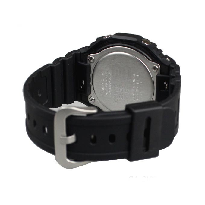 Casio G-Shock CasiOak GA-2100-1A Analog Digital Men Watch Black Octagon Bezel ozdigitalwatch.com.au