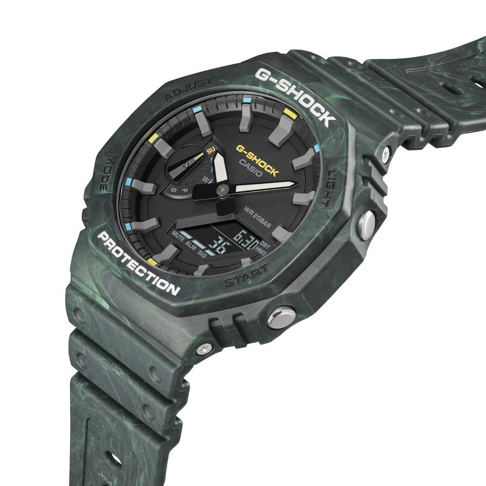 Casio G-Shock GA-2100FR-3A CasiOak Analog Digital Men's Watch (Green) Misty Forests Series GA2100FR-3A