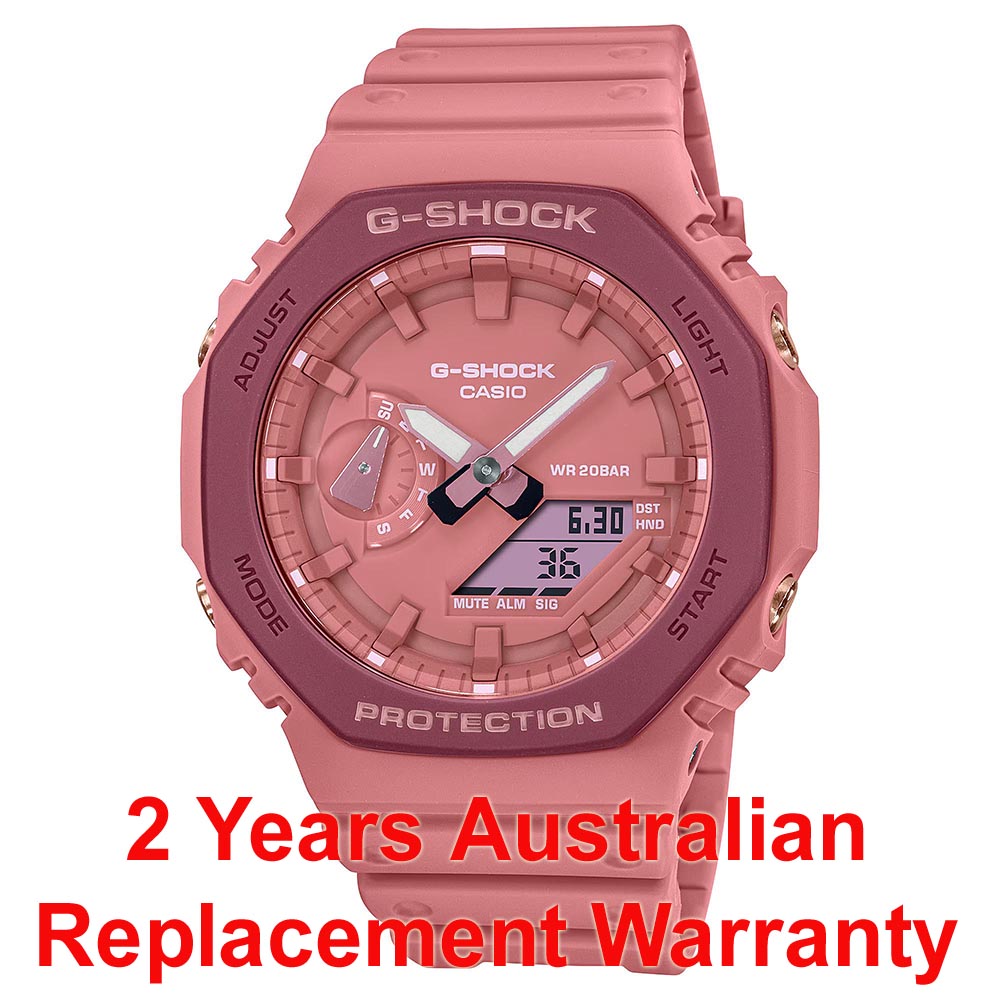 Casio G-Shock GA-2110SL-4A4 CasiOak Analog Digital Watch Pink Togenkyo Series ozDigitalWatch.com.au