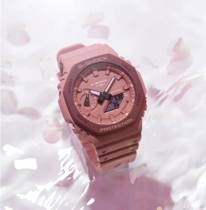 Casio G-Shock GA-2110SL-4A4 CasiOak Analog Digital Watch Pink Togenkyo Series ozDigitalWatch.com.au