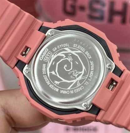 Casio G-Shock GA-2110SL-4A4 CasiOak Analog Digital Watch Pink Togenkyo Series ozDigitalWatch.com.au