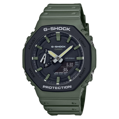 Casio G-Shock GA-2110SU-3A CasiOak Analog Digital Men's Watch (Green x Black) GA2110SU-3A