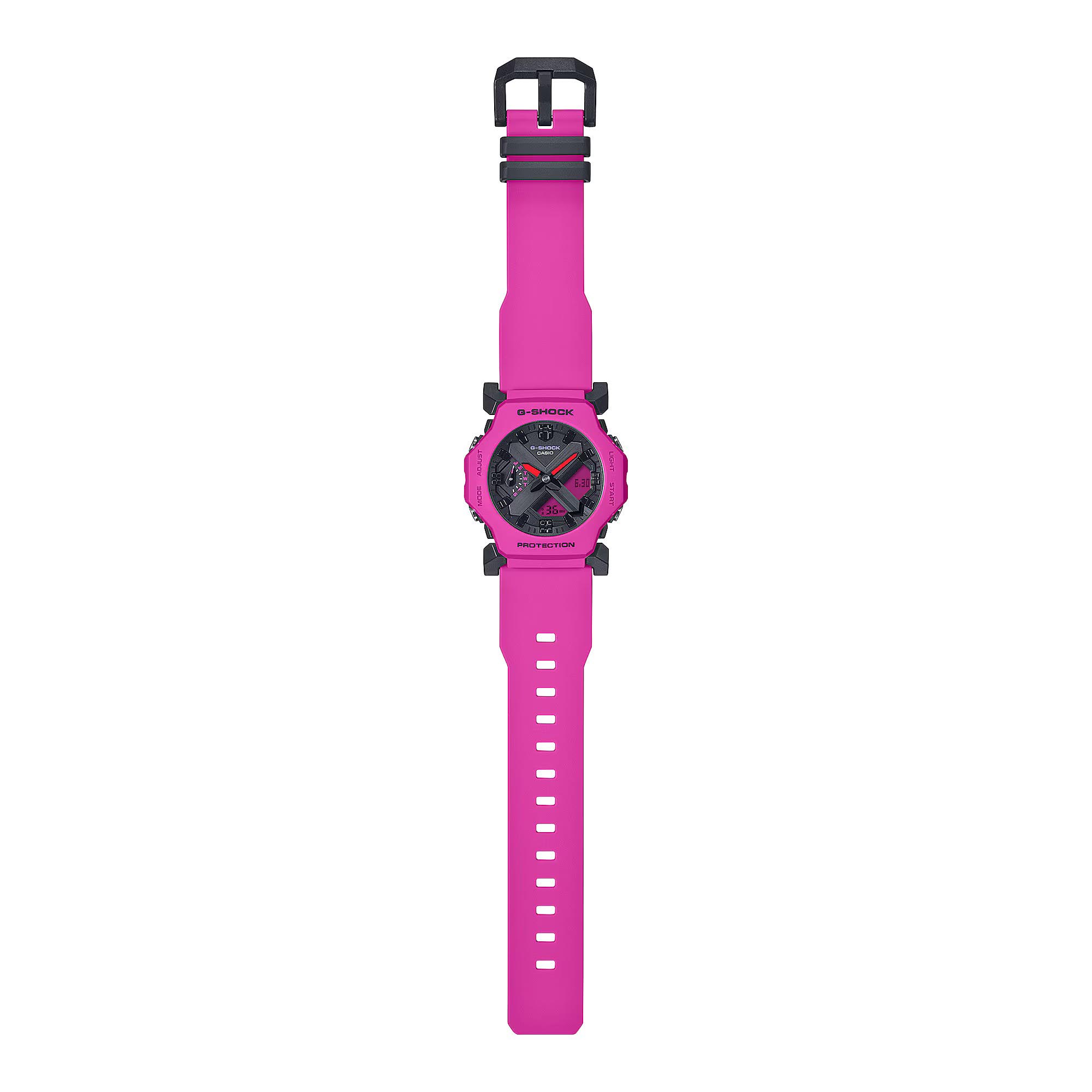Casio G-Shock GA-2300-4A Analog-Digital Men Watch (Pink x Black) GA2300-4A