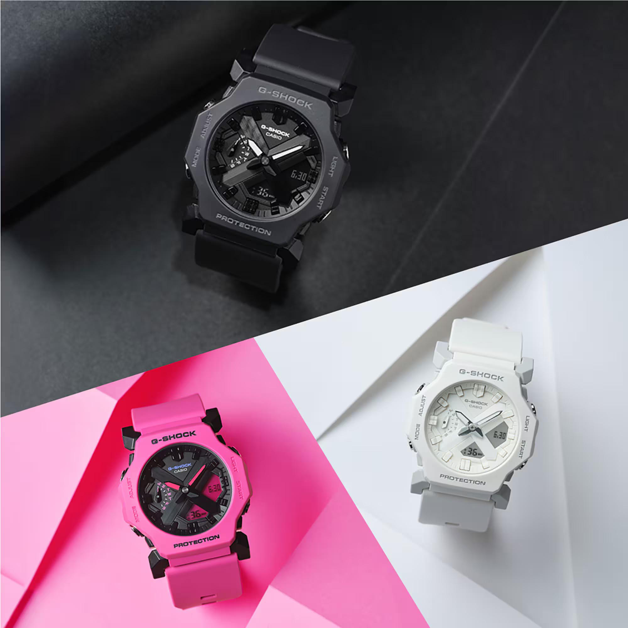 Casio G-Shock GA-2300-4A Analog-Digital Men Watch (Pink x Black) GA2300-4A