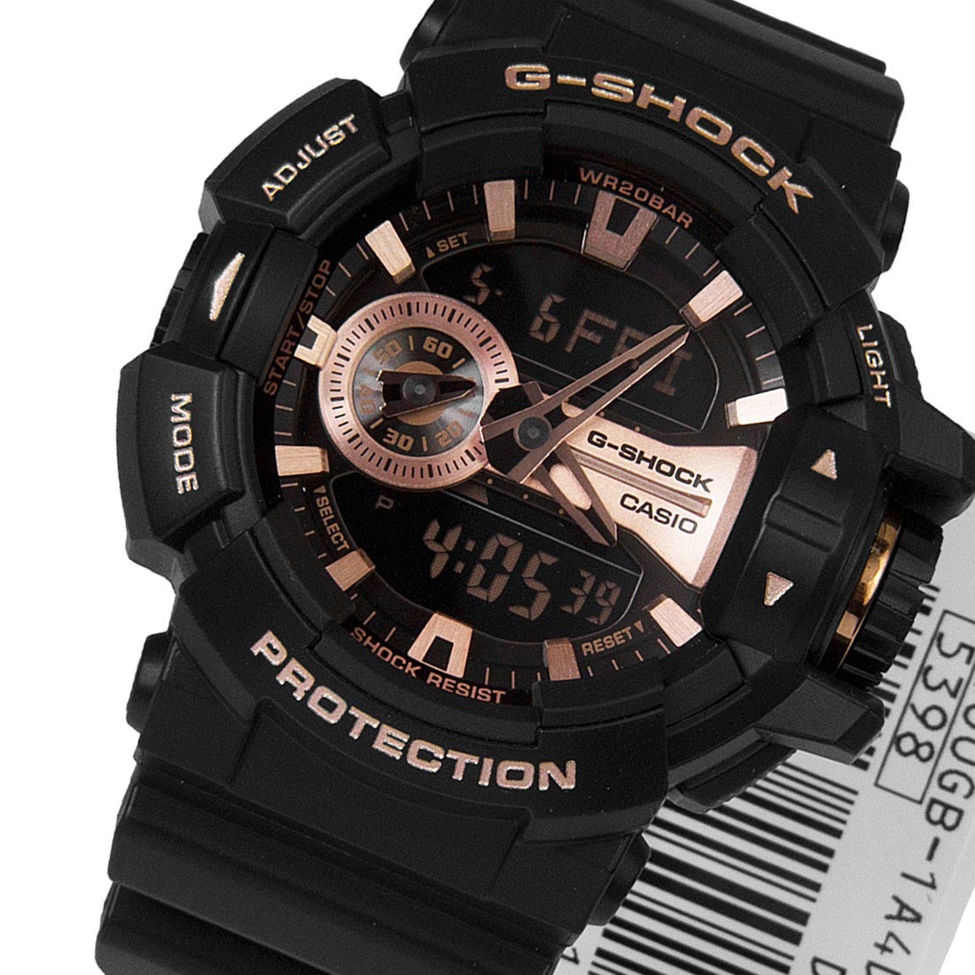 Casio G-Shock GA-400GB-1A4 Analog Digital Men's Watch (Black x Rose Gold) GA400GB-1A4