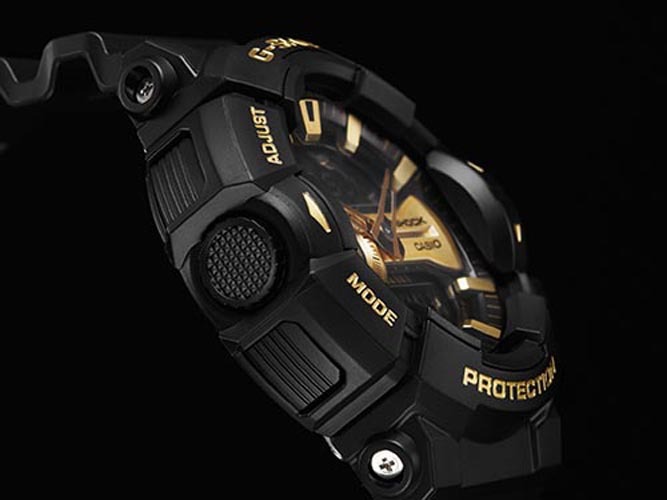 Casio G-Shock GA-400GB-1A9 Analog Digital Men's Watch Black Gold ozdigitalwatch.com.au