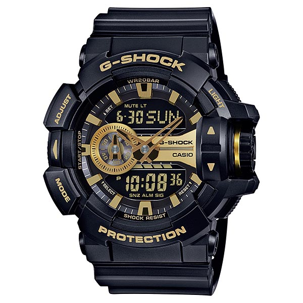 Casio G-Shock GA-400GB-1A9 Analog Digital Men's Watch (Black x Gold) GA400GB-1A9