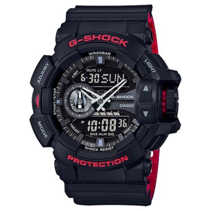 Casio G-Shock GA-400HR-1A Analog Digital Men's Watch (Black x Red) GA400HR-1A