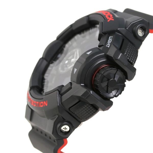 Casio G-Shock GA-400HR-1A Analog Digital Men Watch Black Red ozdigitalwatch.com.au