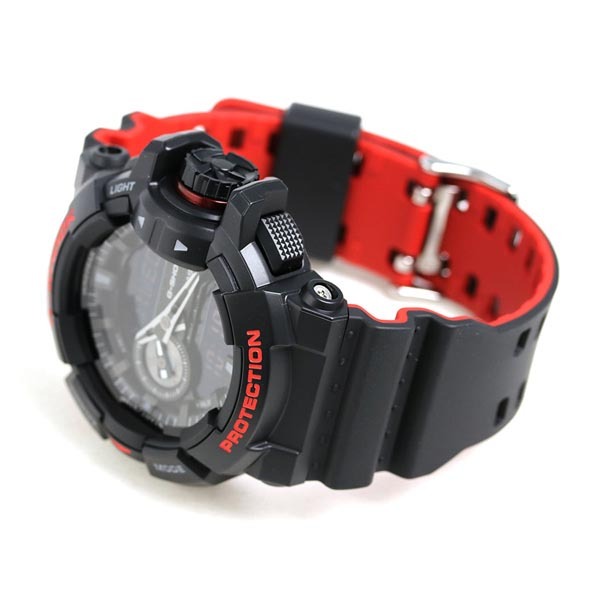 Casio G-Shock GA-400HR-1A Analog Digital Men Watch Black Red ozdigitalwatch.com.au