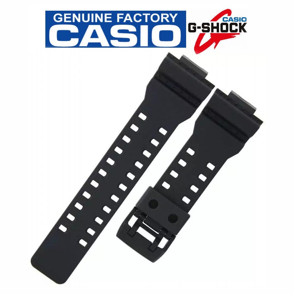 Casio G-Shock GA-700 / GA-700-1A / GA-700-1B / GA-700DC-1A Genuine Replacement Band (Black) (Part No: 10536683)