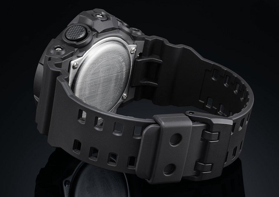Casio G-Shock GA-700-1B Analog Digital Men Sport Watch Black ozdigitalwatch.com.au