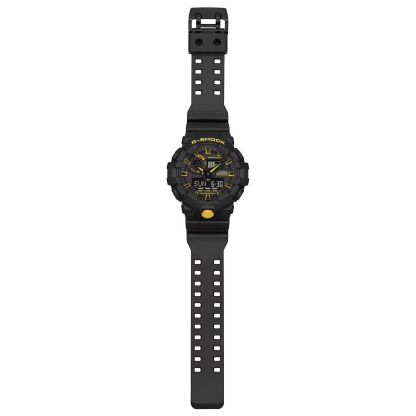 Casio G-Shock GA-700CY-1A Analog Digital Men Watch Black x Yellow ozDigitalWatch.com.au